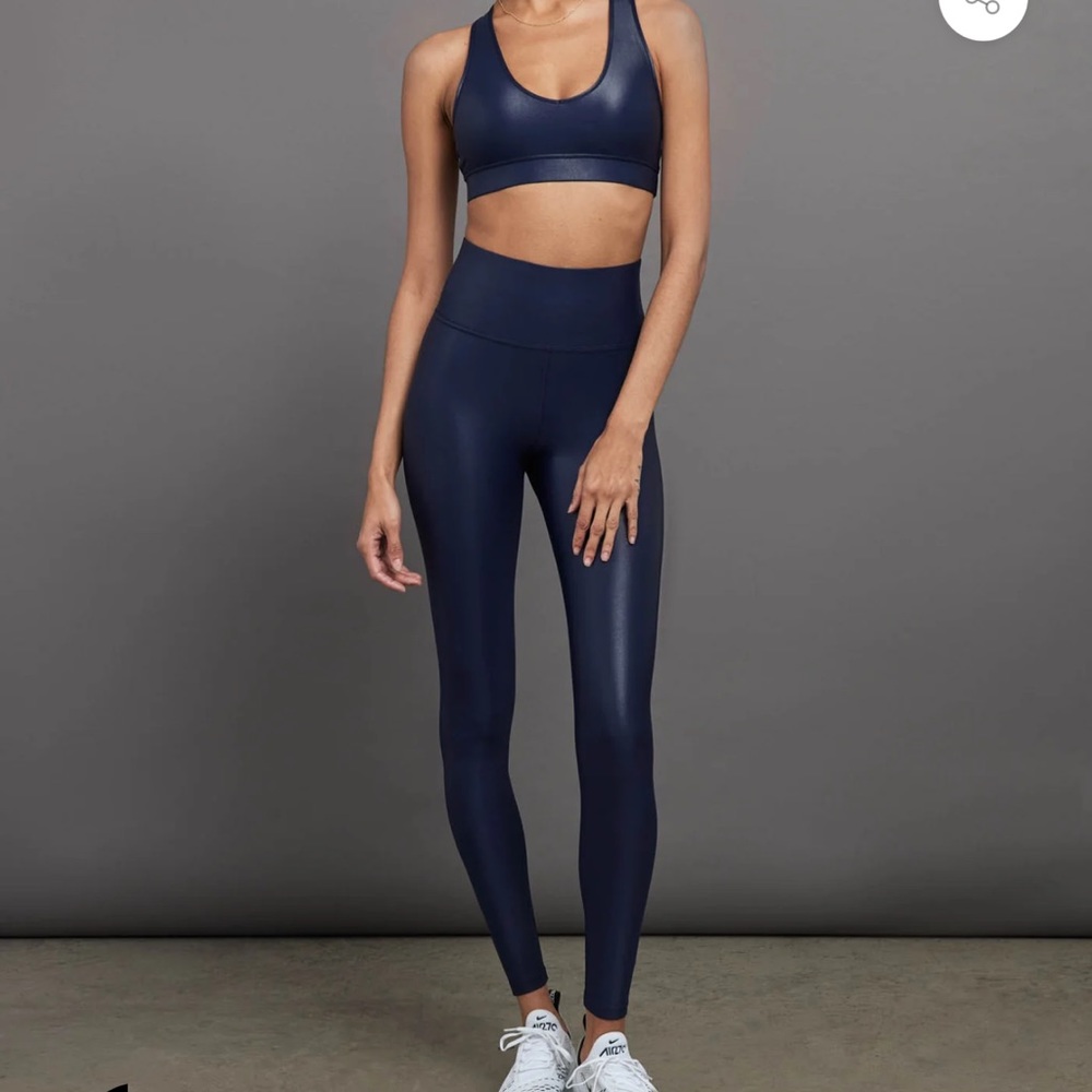 CARBON38 Legging in Takara Shine Navy Blazer Size Large and Medium